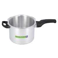 Picture of Royalford Induction Base Alminium Pressure Cooker with Lid, RF9750, 3L