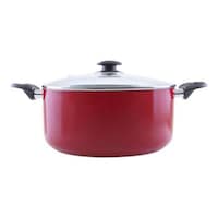 Picture of Royalford Non-Stick Ceramic Casserole with Glass Lid, RF6441, 26cm