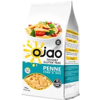 Ojao G/F Corn & Rice Penne Pasta, 340 grams - Carton of 12 Packs