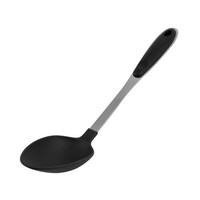 Royalford Nylon Spoon with Soft Grip Handle, RF1206-NSVS, Black