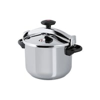 Royalford Lightweight Stainless Steel Pressure Cooker, RF9651, 9L