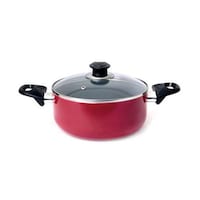 Picture of Royalford Non-Stick Ceramic Casserole with Glass Lid, RF6443, 30cm