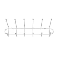 Royalford Multi-functional Metal 6 Hook Clothes Hanger, RF1426-MH6