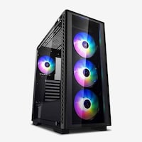 Picture of Deepcool Matrexx 50 RGB Minimalistic Mid Tower PC Case, Black