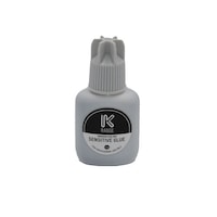 K Range Sensitive Eyelash Glue, 10g, White Cover, Pack of 10