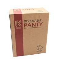Picture of K Range Disposable Panty, Black, T-006, Carton of 30 Pack