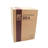 Picture of K Range Disposable Nonwoven Bra, Black, Carton of 30 Pack