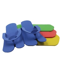 K Range Disposable Slippers Clip On, Multicolour, Carton of 30 Pack