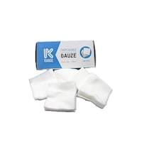 K Range Disposable Gauze, White, Carton of 100 Pack