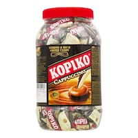 Kopiko Cappuccino Candy Jar, 800g, Carton Of 6 Packs