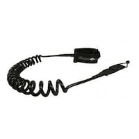 Side On Starboard SUP Leash Coil, Black, 20.32 cm