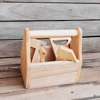 Picture of Toddle Care Wooden Carpentry Tool Box for Kids