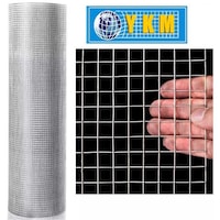 Picture of YKM Galvanised Welded Mesh Fence, 0.9x15m, Silver