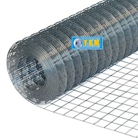 Picture of YKM Galvanised Welded Mesh Fence, 1.2x27.5m, Silver