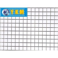 YKM 316 Stainless Steel Welded Mesh Panel, 1.2x3m, Silver