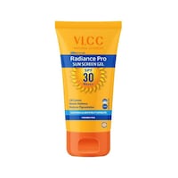 VLCC Radiance Pro Sun Screen Gel, SPF 30, 100g, Carton Of 60 Pcs