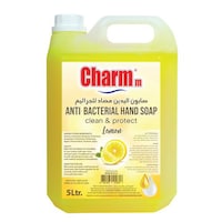 Picture of Charmm Antibacterial Hand Wash, Lemon, 5L, Carton of 4Pcs