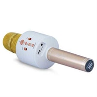 Touchmate Bluetooth Ultimate Karaoke Mic with Speaker, Gold