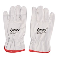 Eyevex Driver's Gloves, Red, EDG10, Carton Of 120 Pcs