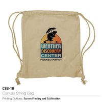 Picture of MTC Canvas String Bag, 34 x 42cm