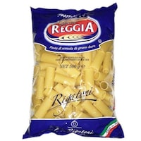 Reggia Durum Semolina Rigatoni Pasta, 500 g