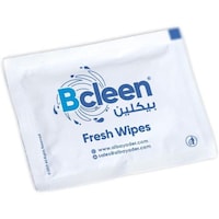 Bcleen Fresh Wipes with Fragrance, 8 x 6cm, Carton of 1000 Pcs