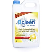 Bcleen Lemon Dishwashing Liquid, 5L - Carton Of 4 Pcs