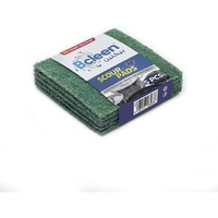 Bcleen Scouring Pad, Green, 5.5 x 5.5cm - Carton Of 360 Pcs