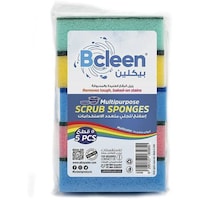 Bcleen Anti Micorbial Combo Sponge, 9.4 x 7 x 4.5cm - Carton Of 60 Pcs