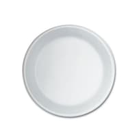 Al Bayader Foam Plate, 7in, White - Carton Of 1000 Pcs