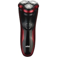 Picture of Sanford Floating Rotary Blade Shaver for Men, Red & Black, SF9803MS BS