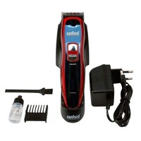 Sanford Rechargeable Hair Clipper for Men, Red, SF9713HC BS