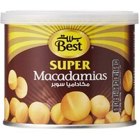 Best Super Macadamias Can, 110g, Carton of 12 Pcs