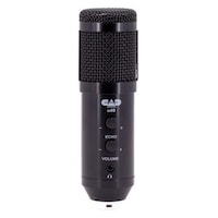 Picture of CAD Audio U49 USB Large Diaphragm Condenser Microphone, Black