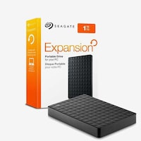 Seagate Expansion External Hard Disk Drive, 1TB