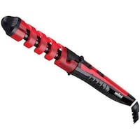 Picture of Sanford Ceramic Hair Curler, 28W, Red & Black, SF10405HCL BS