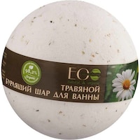 Picture of Organic Calming Bath Bomb with Chamomile and Basil, 120g