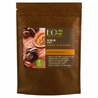 Organic Coffee and Mustard Body Scrub for Anticellulite, 40g
