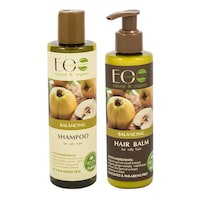 Picture of Organic Balancing Shampoo and Conditioner Set for Oily Hair, 500g
