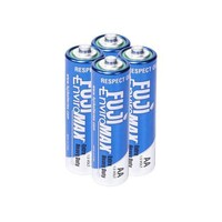 Picture of Fuji Enviromax Carbon Zinc Heavy Duty AA Industrial Batteries, Pack of 4pcs