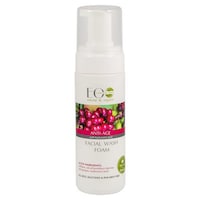 Organic Facial Washing Foam for Anti Age with Hyaluronic Acid, 150ml