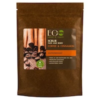 Organic Coffee and Cinnamon Scrub for Face and Body, 40g