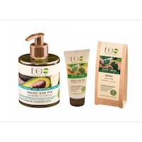 Organic Hand Soap and Hand Cream Set for Moisturizing and Softness, 550g