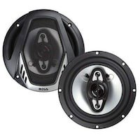 Boss Audio Systems NX654 200 Watt 4 Way Car Speakers, 6.5 Inch
