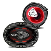 Boss Audio Systems CH6930 200 Watts 3 Way Car Speakers, 6 x 9 Inch