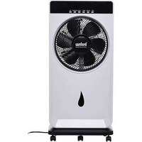Sanford Mist Box Fan, 12 Inch, 90W, 1.8L, White