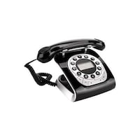 Picture of Sanford Telephone with 12-Digit LCD Display, Black