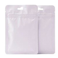 Picture of Three Side Seal Zipper Bag With Euro Hole, 7g, Matt White, Carton Of 1000 Pcs