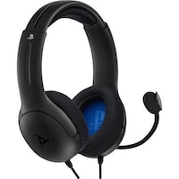 PDP Gaming Headset LVL40 Stereo for PS4 / PS5, Wired PC, 051-108-EU, Black
