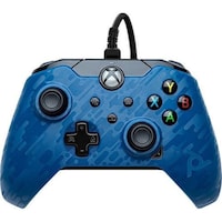 Picture of PDP Gaming Wired Controller for Xbox Series, 049-012-EU-CMBL, Camo Blue
